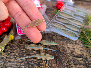 Megabass Dr. CHORO 2″ / 5 cm — CLEAR SMOKE / BLUE FLAKE