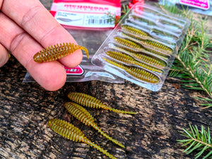 Megabass Dr. CHORO 2″ / 5 cm — GRIPAN / RED & GOLD FLAKE