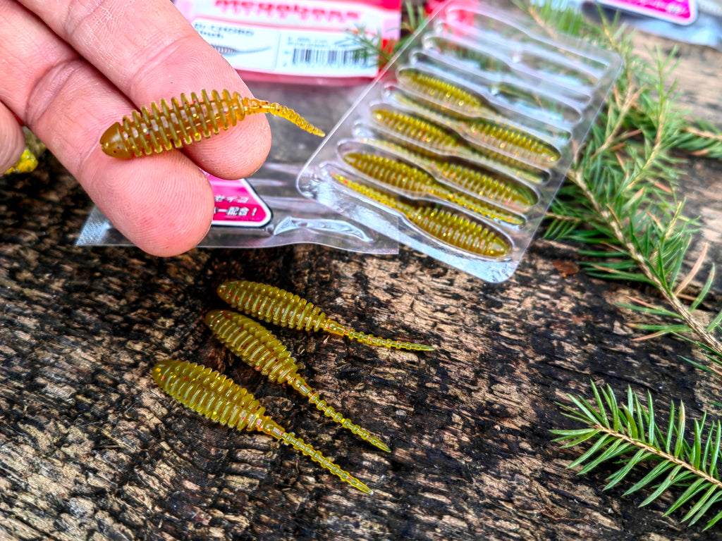 Megabass Dr. CHORO 2″ 2″ / około 5 cm — GRIPAN / RED & GOLD FLAKE — zdjęcie 2