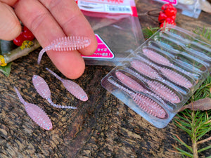 Megabass Dr. CHORO 2″ / 5 cm — CLEAR PINK / RAINBOW FLAKE
