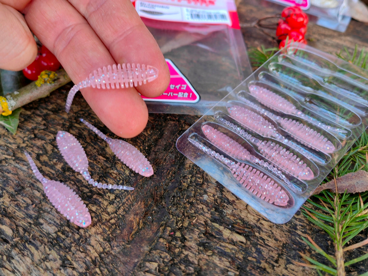 Megabass Dr. CHORO 2″ 2″ / około 5 cm — CLEAR PINK / RAINBOW FLAKE — zdjęcie główne
