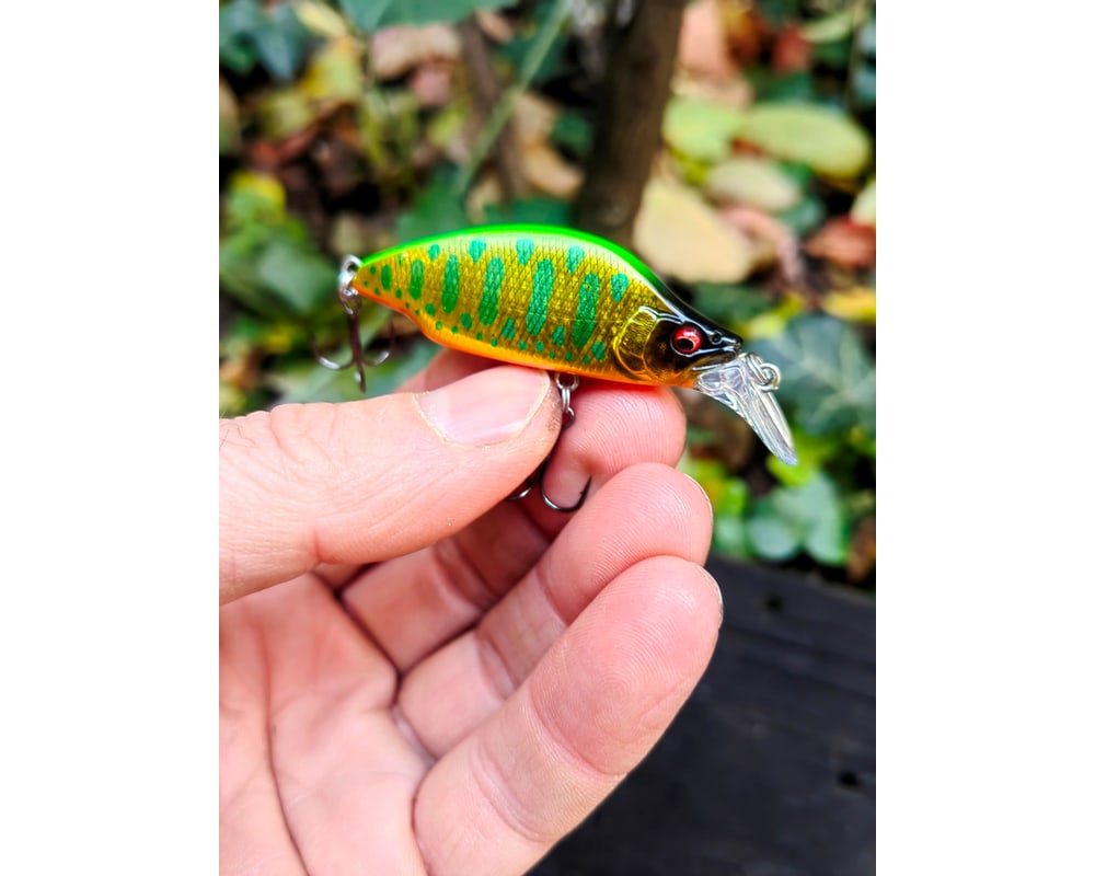 Megabass GH52 BAT A FRY 52 mm 8,5 g — #07 DD LIME BACK GOLD OB — zdjęcie główne