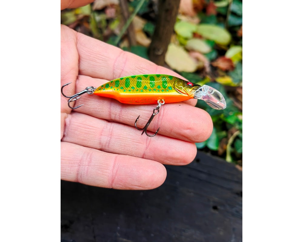 Megabass GH52 BAT A FRY 52 mm 8,5 g — #07 DD LIME BACK GOLD OB — zdjęcie 2