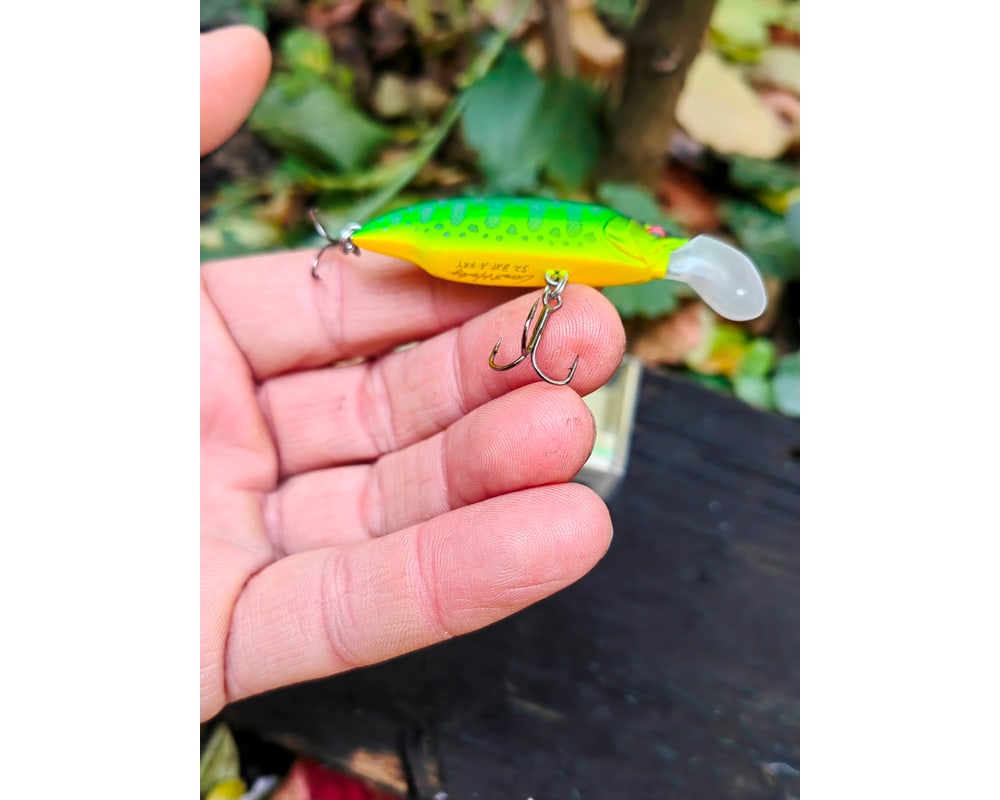 Megabass GH52 BAT A FRY 52 mm 8,5 g — #12 PA-MARK MAT TIGER — zdjęcie 3