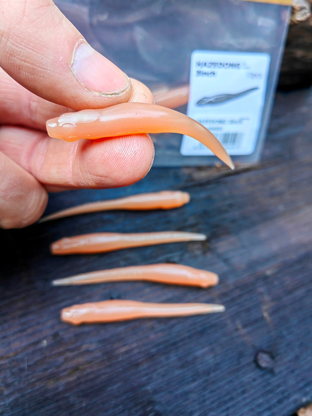 Megabass HAZEDONG 3″ #05 Doba Mimizu — 10 szt. — zdjęcie produktu 3