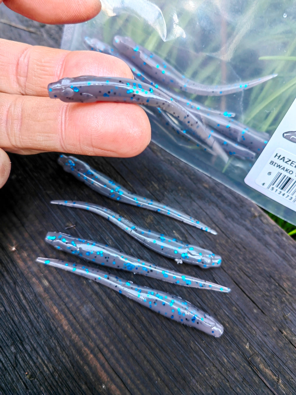 Megabass HAZEDONG 3″ #06 Biwako Yoshinobori — 10 szt. — zdjęcie produktu 2