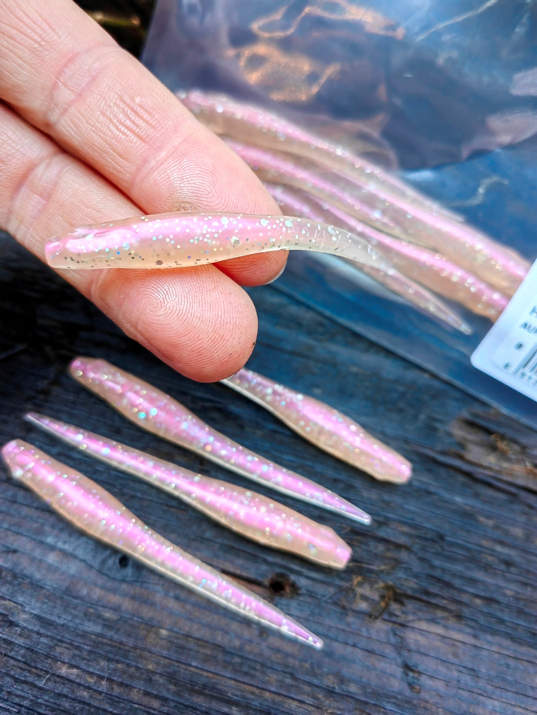 Megabass HAZEDONG 3″ #08 Aurora Shad — 10 szt. — zdjęcie produktu 2
