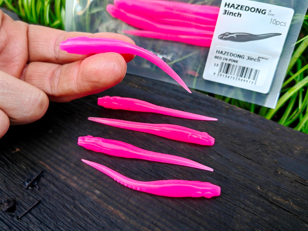 Megabass HAZEDONG 3″ #13 Bed in Pink — 10 szt. — zdjęcie produktu 2