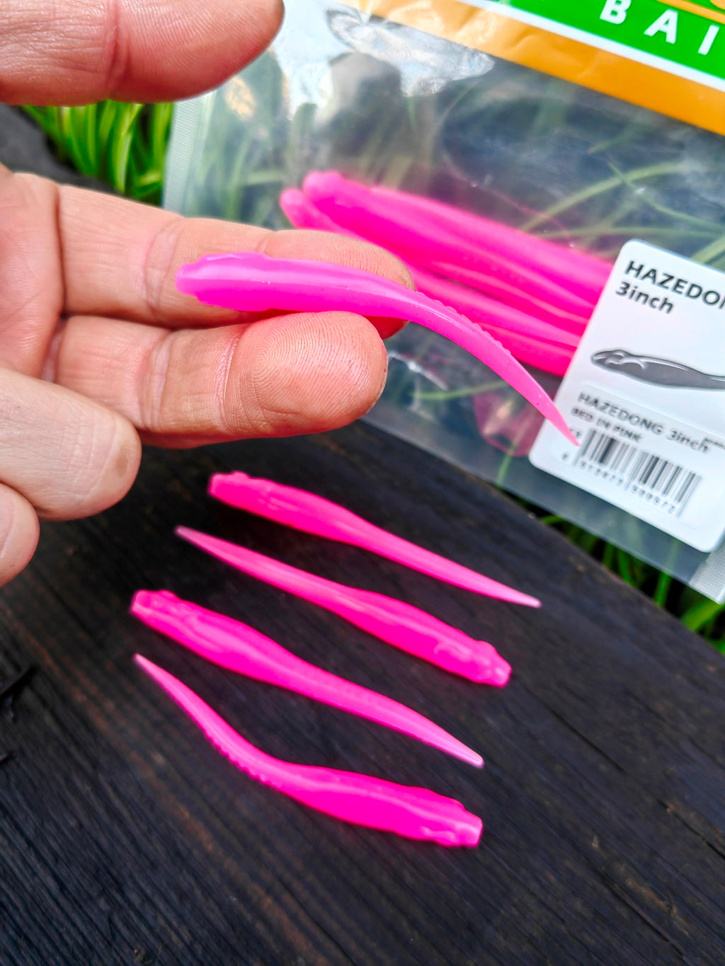 Megabass HAZEDONG 3″ #13 Bed in Pink — 10 szt. — zdjęcie produktu 3