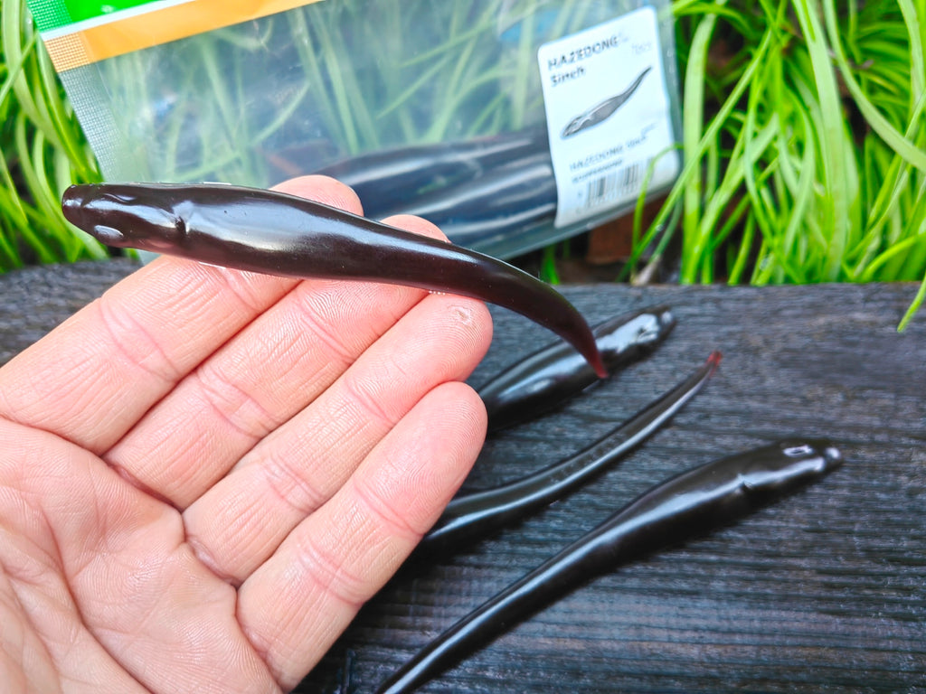 Megabass HAZEDONG 4″ #03 Scuppernong — 7 szt. — poglądowy kolor na HAZEDONG 5 cali, oferta 4 cale — zdjęcie 2
