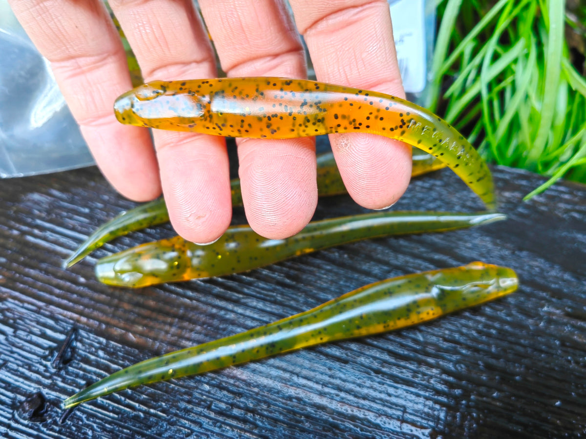 Megabass HAZEDONG 5″ #01 Dark Melon Pepper — 7 szt. — zdjęcie produktu 2