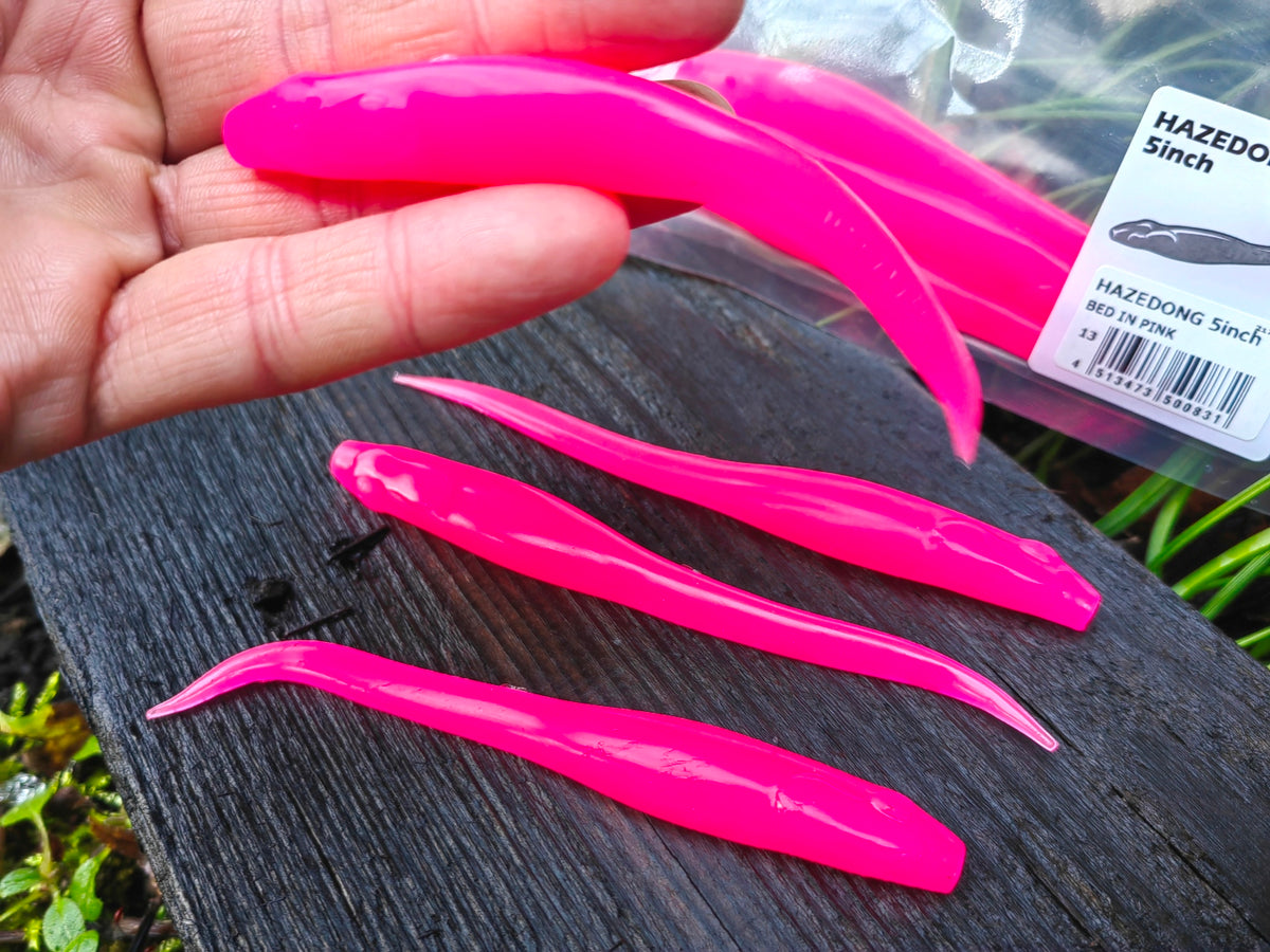 Megabass HAZEDONG 5″ #13 Bed in Pink — 7 szt. — zdjęcie produktu 3