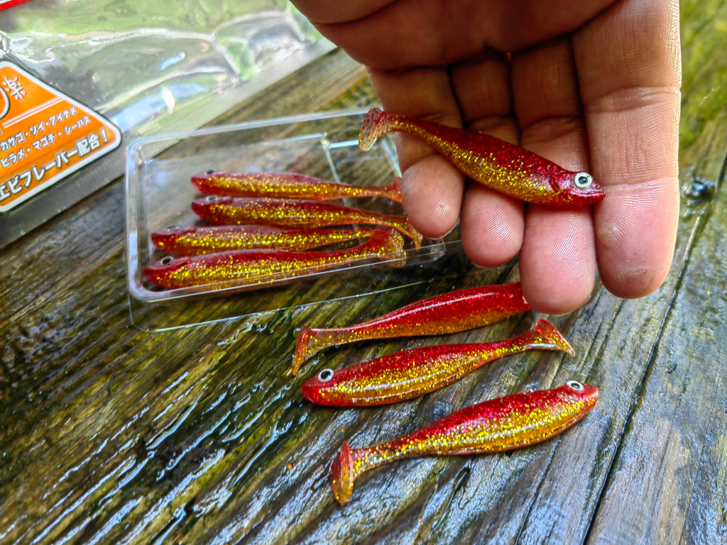 Megabass HAZEDONG SHAD SW 3″ 3″ / około 7,6 cm — AKAKIN — zdjęcie 2
