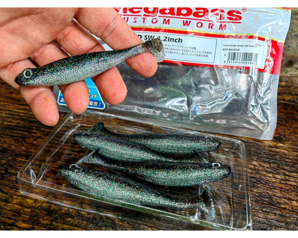 Megabass HAZEDONG SHAD SW 4.2″ 10,5 cm — #002 KATAKUCHI — zdjęcie 2
