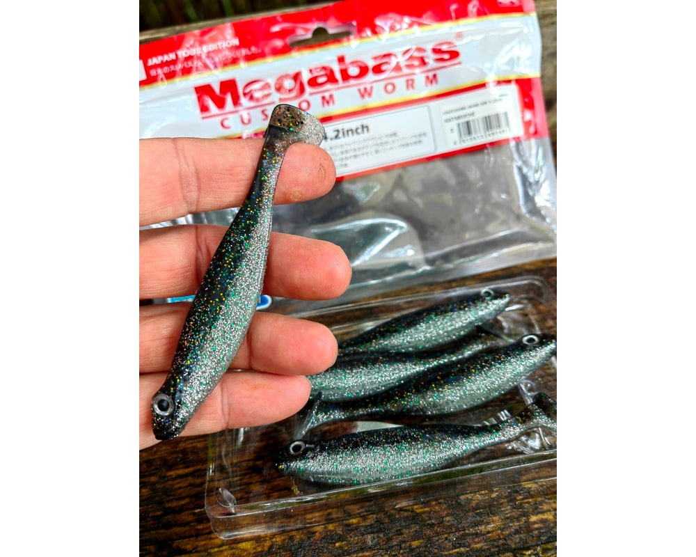 Megabass HAZEDONG SHAD SW 4.2″ 10,5 cm — #002 KATAKUCHI — zdjęcie 4