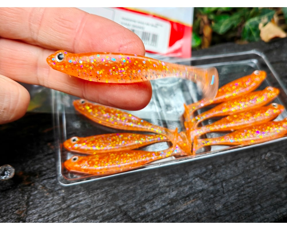 Megabass HAZEDONG SHAD SW 4.2″ 10,5 cm — #006 CLEAR ORANGE — zdjęcie 4