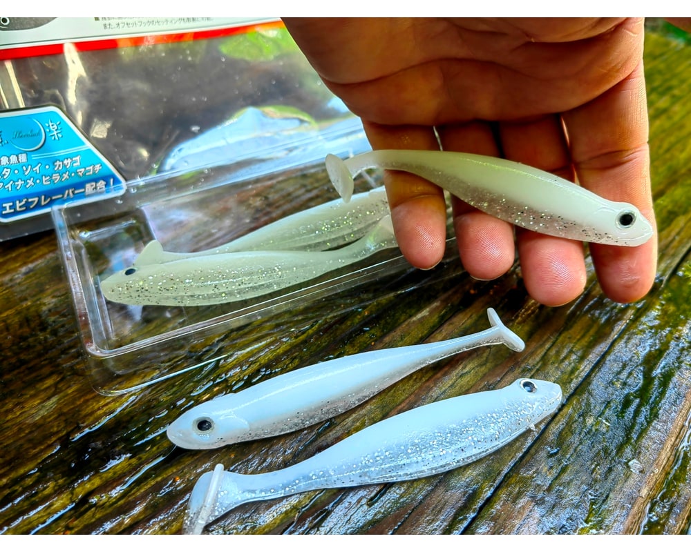 Megabass HAZEDONG SHAD SW 4.2″ 10,5 cm — #010 SHIRASU — zdjęcie 2
