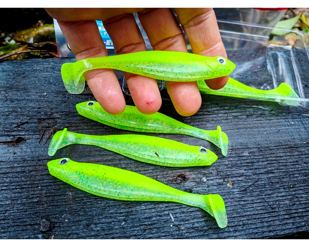 Megabass HAZEDONG SHAD SW 4.2″ 10,5 cm — #011 GLOW CHART LIME — zdjęcie główne