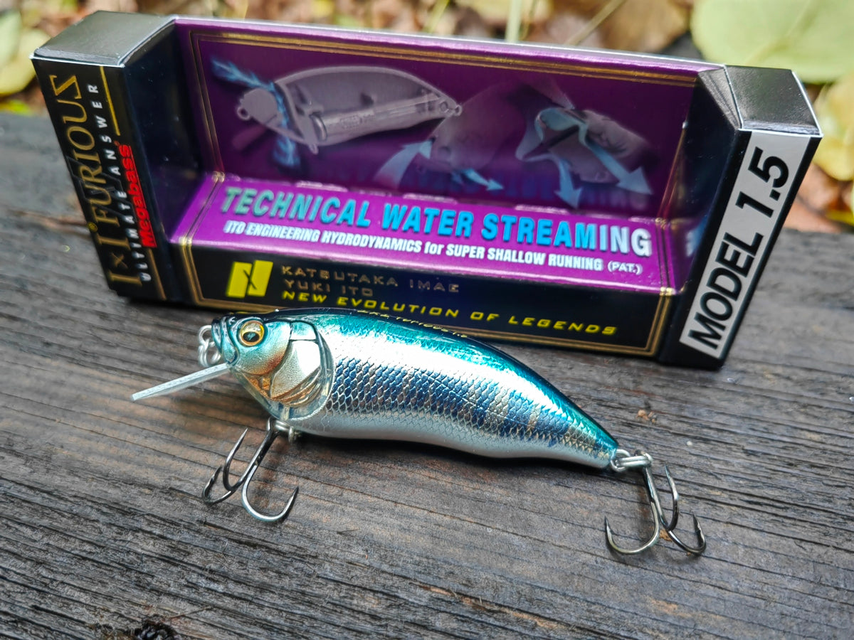 Megabass I×I FURIOUS 1.5 64 mm — #004 WAGIN HASU — zdjęcie 2