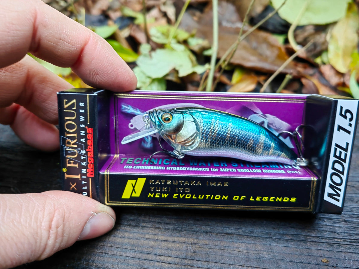 Megabass I×I FURIOUS 1.5 64 mm — #004 WAGIN HASU — zdjęcie 3