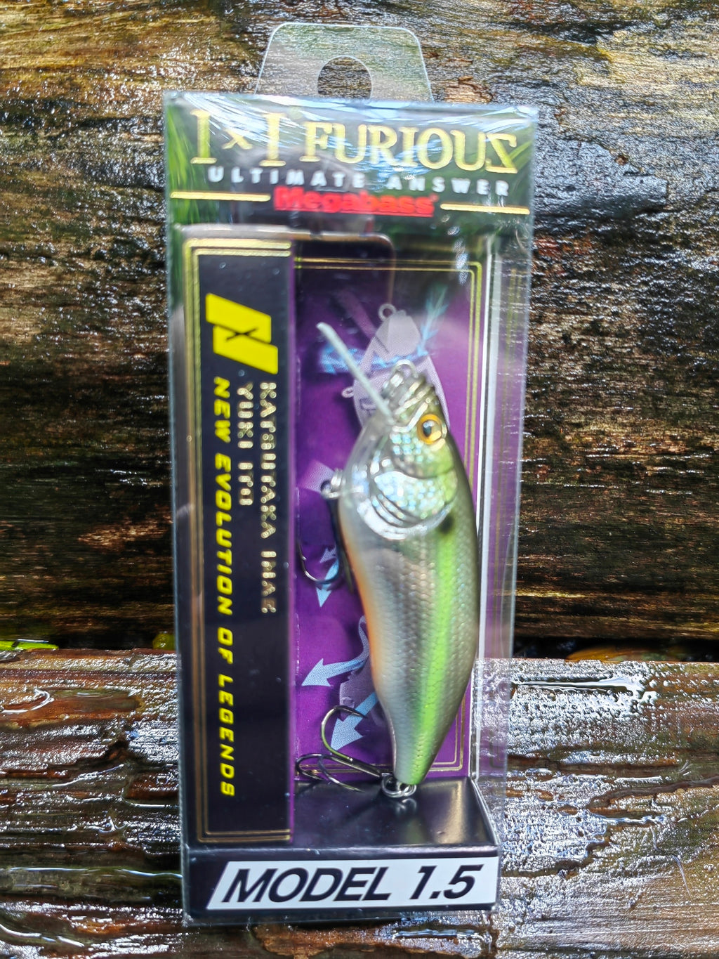 Megabass I×I FURIOUS 1.5 64 mm — #006 DD SEXY SHAD — zdjęcie 3
