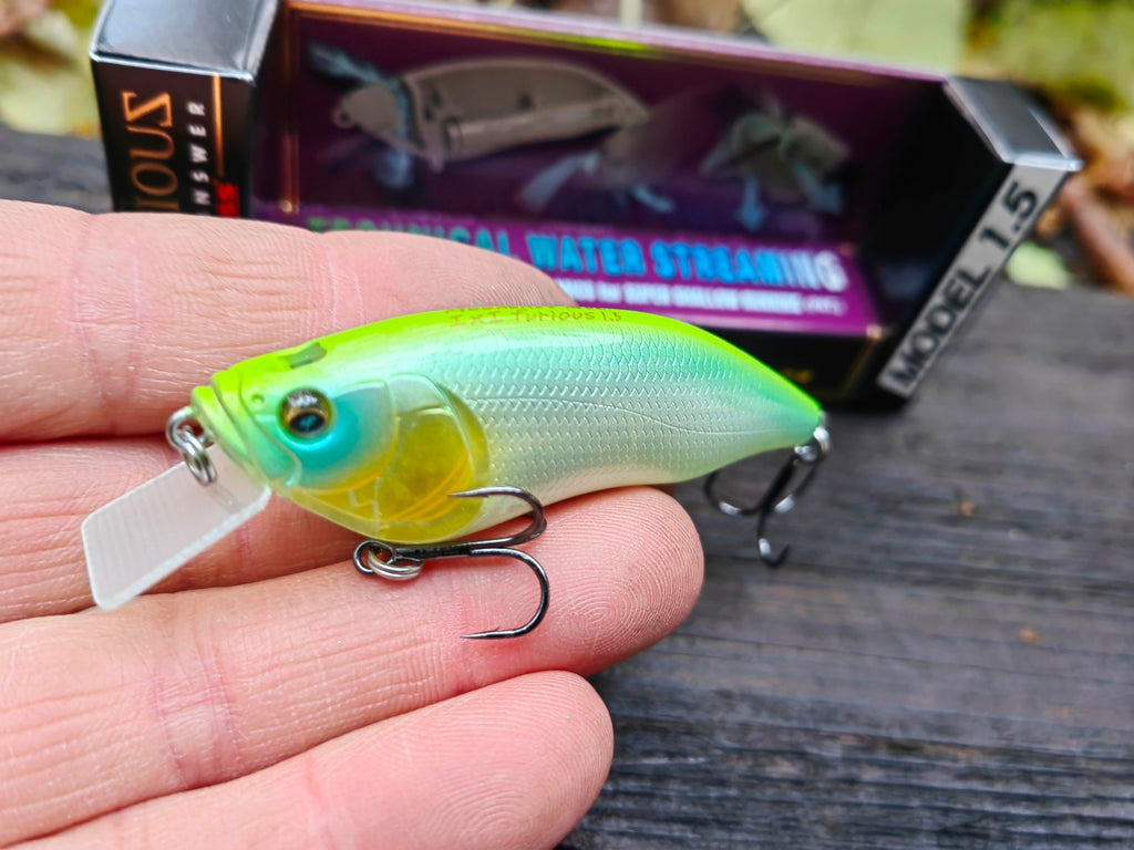 Megabass I×I FURIOUS 1.5 64 mm — #009 IK STRONG CHART — zdjęcie główne