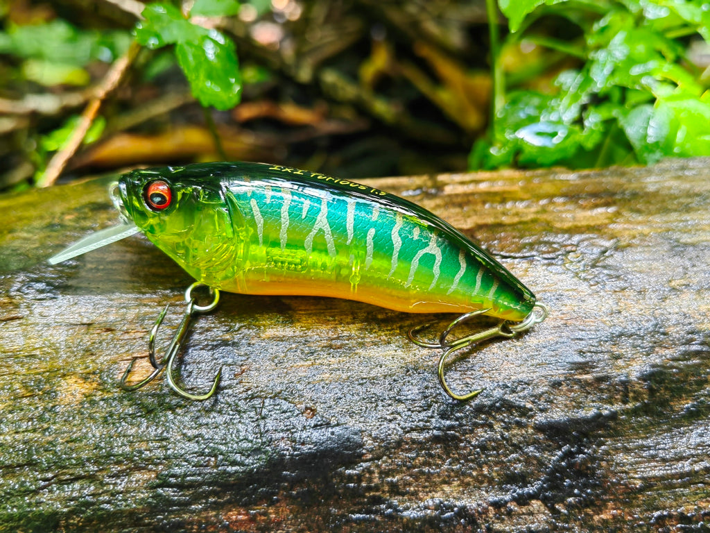 Megabass I×I FURIOUS 1.5 64 mm — #010 CLEAR HOT TIGER — zdjęcie 2