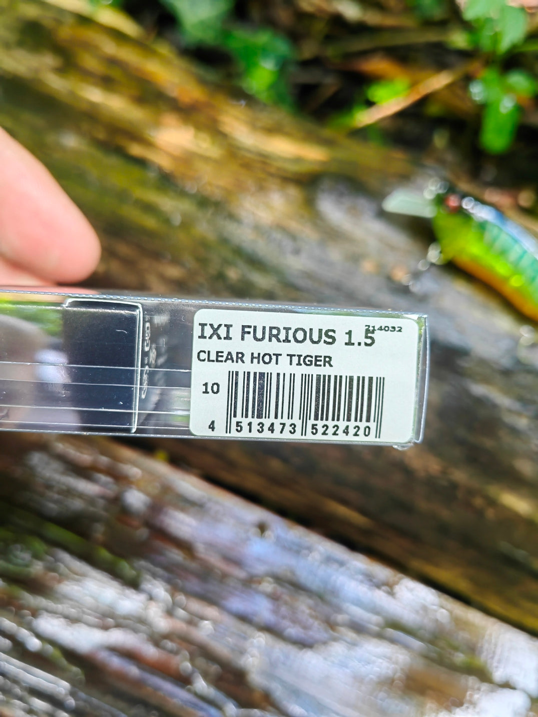 Megabass I×I FURIOUS 1.5 64 mm — #010 CLEAR HOT TIGER — zdjęcie 4