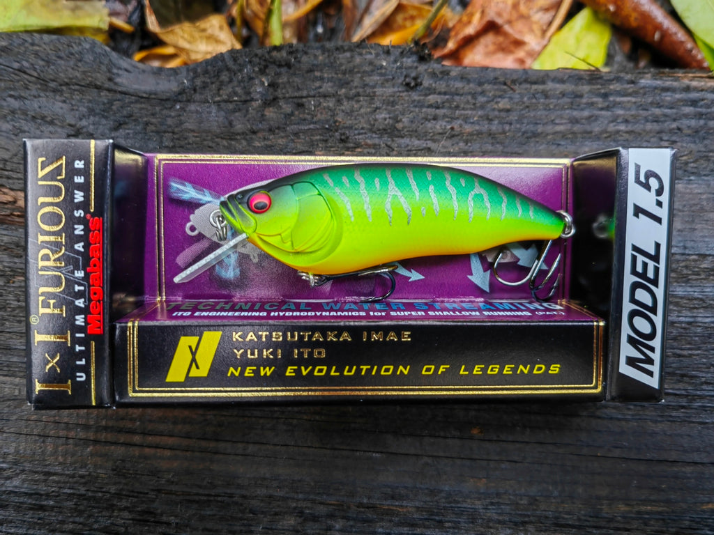 Megabass I×I FURIOUS 1.5 64 mm — #012 MAT TIGER — zdjęcie 3