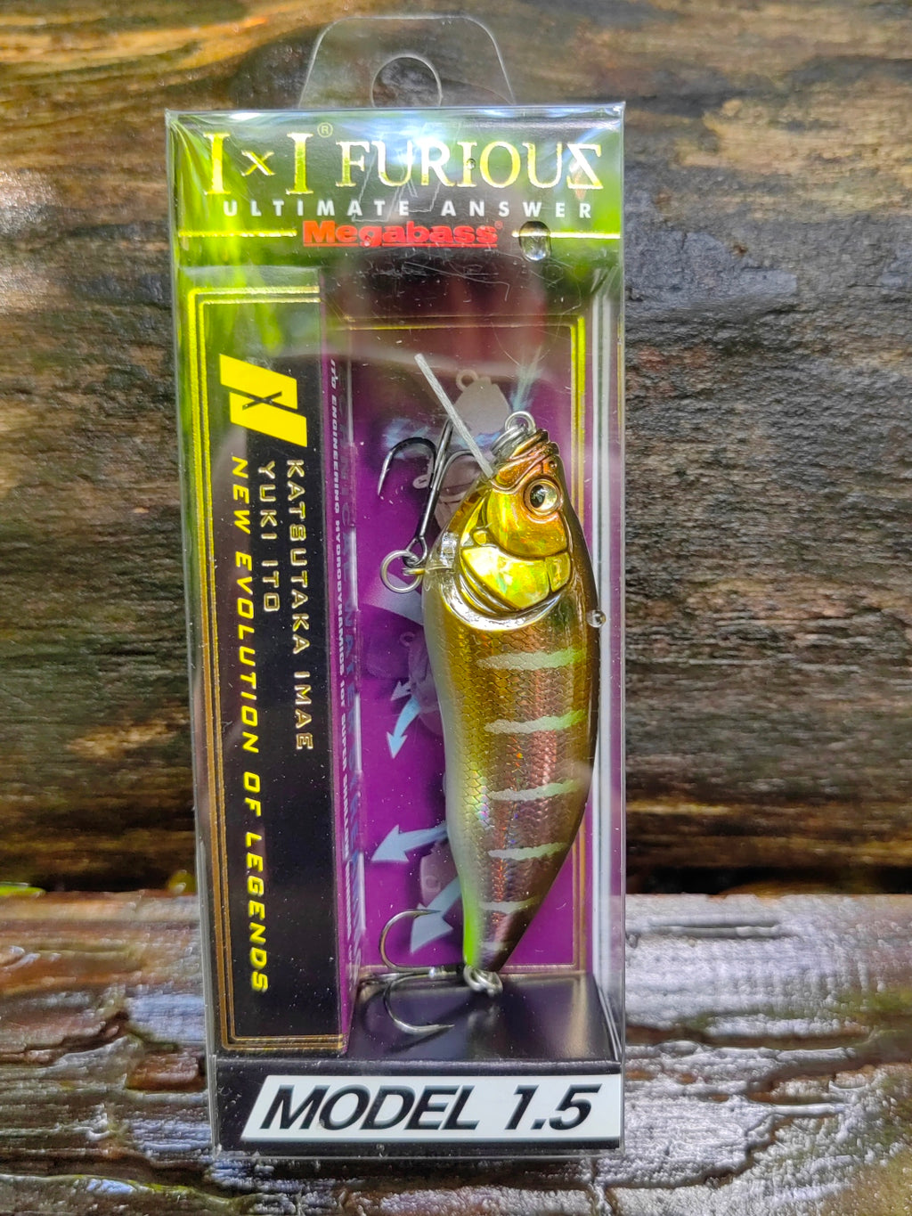 Megabass I×I FURIOUS 1.5 64 mm — #014 GG GILL — zdjęcie 3