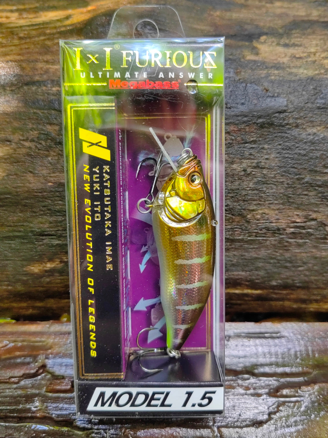 Megabass I×I FURIOUS 1.5 64 mm — #014 GG GILL — zdjęcie 3
