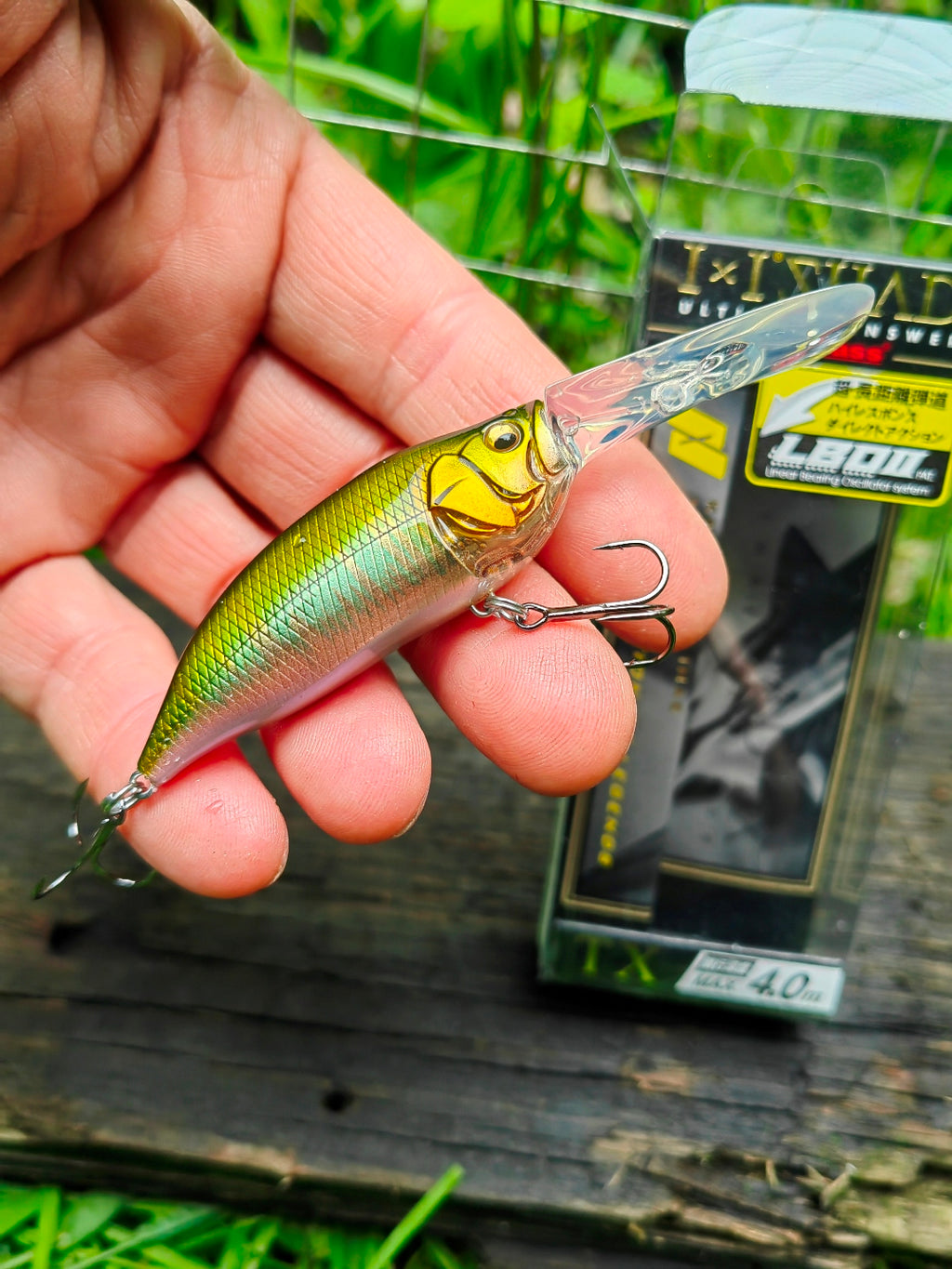 Megabass I×I SHAD TX 57 mm 7 g — WAGIN OIKAWA — zdjęcie 2