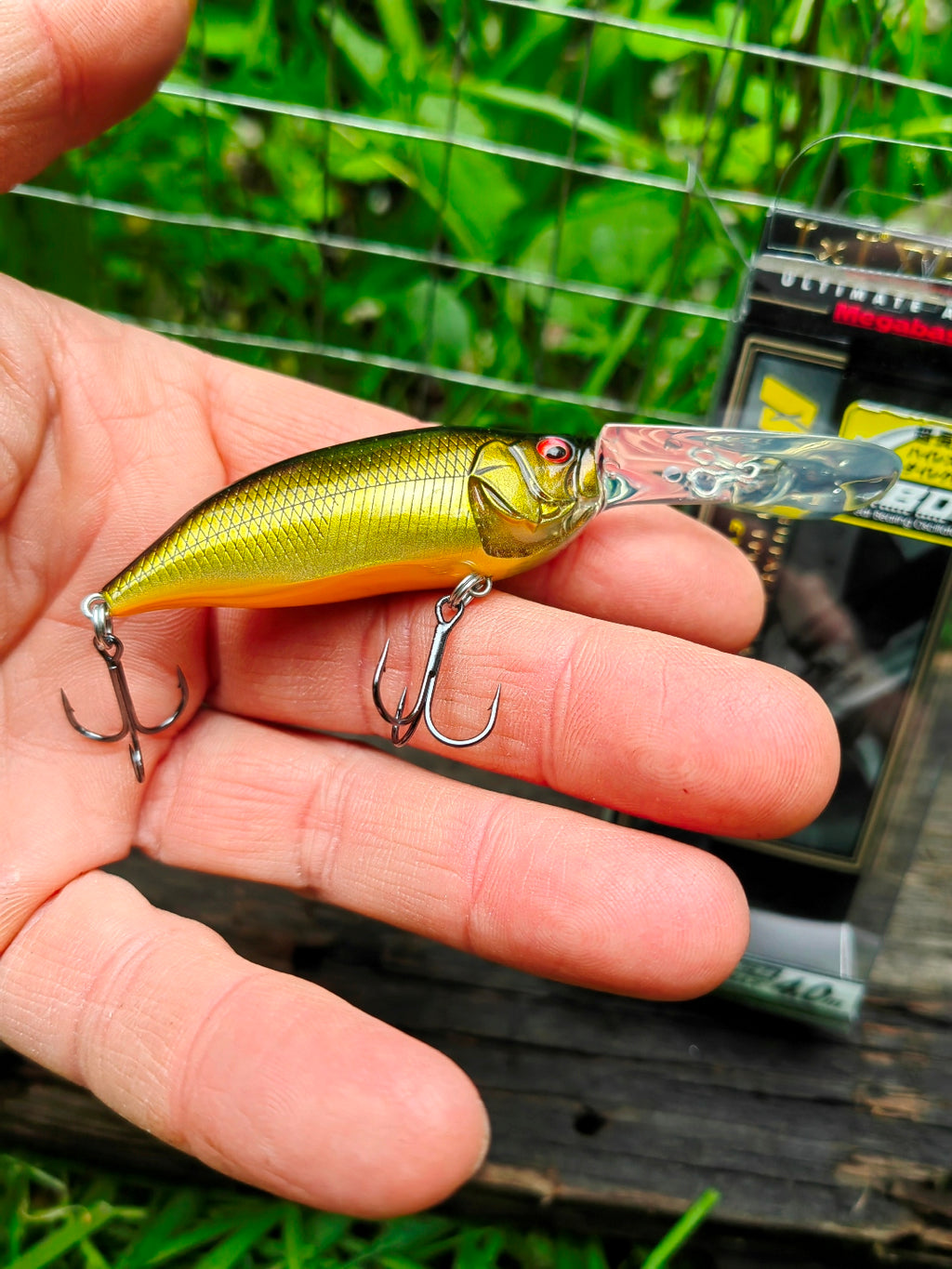 Megabass I×I SHAD TX 57 mm 7 g — IMAE GOLD — zdjęcie główne