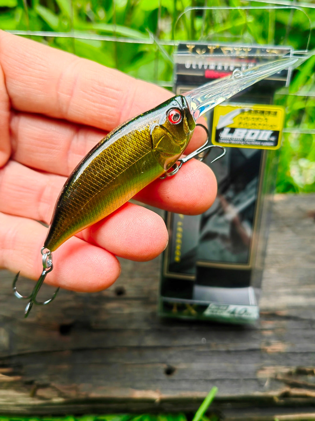 Megabass I×I SHAD TX 57 mm 7 g — IMAE GOLD — zdjęcie 2