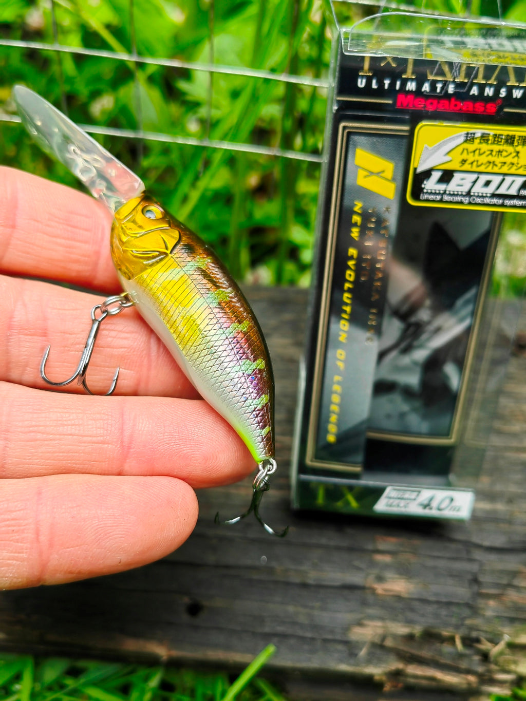 Megabass I×I SHAD TX 57 mm 7 g — GG GILL — zdjęcie 2