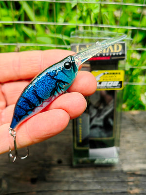 Megabass I×I SHAD TX 57 mm 7 g — BLUE CRAW