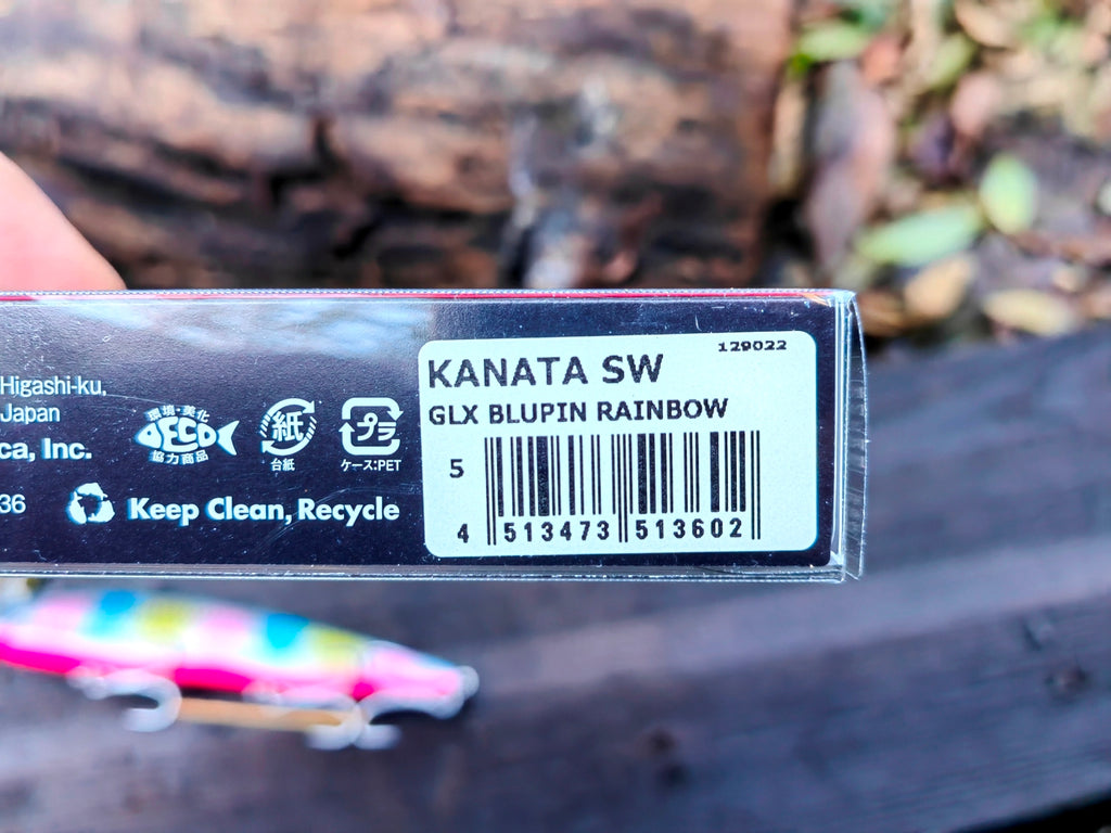 Megabass KANATA SW 160 mm 31 g — GLX BLUPIN RAINBOW — zdjęcie 4
