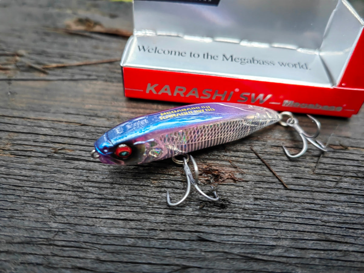 Megabass KARASHI SW SS 59 mm — #01 GG HAKU — zdjęcie 2