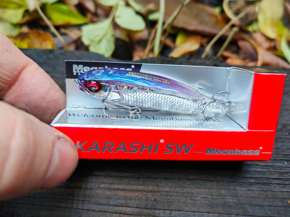 Megabass KARASHI SW SS 59 mm — #01 GG HAKU — zdjęcie 3