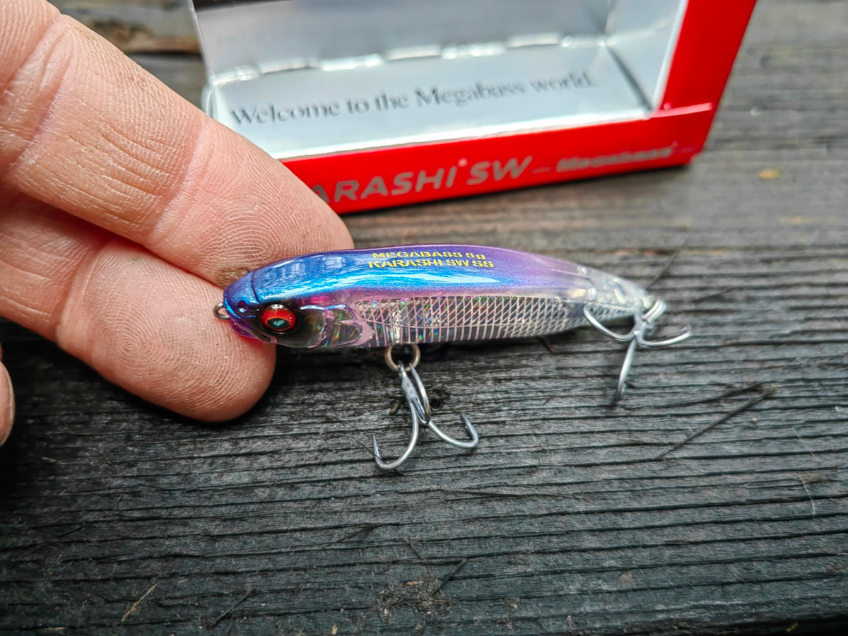 Megabass KARASHI SW SS 59 mm — #01 GG HAKU — zdjęcie 4