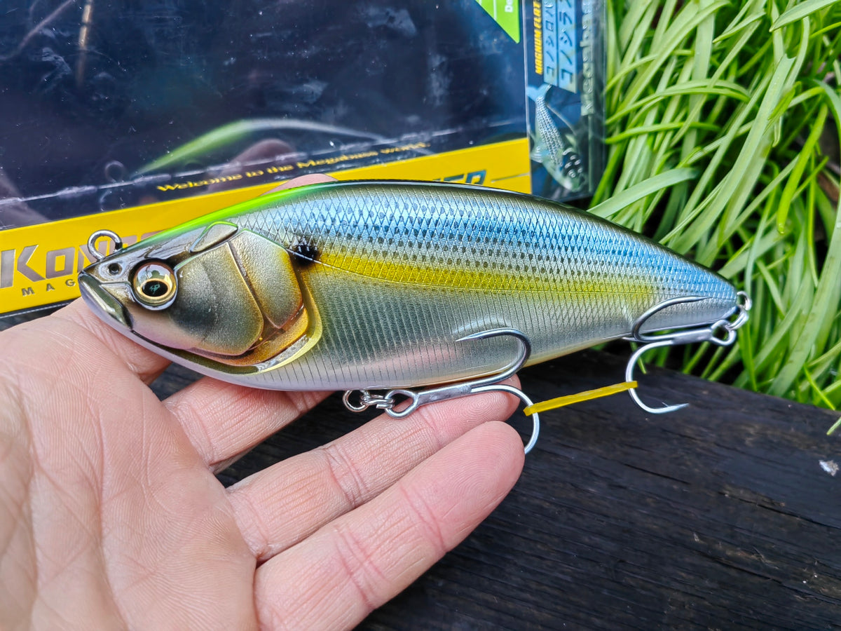 Megabass KONOSIRUS SWIMMER (F) 150 mm 68 g — WAGIN KONOSHIRO INDICATOR — zdjęcie główne