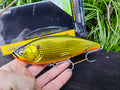 Megabass KONOSIRUS SWIMMER (F) 150 mm 68 g — GG GOLD KONOSHIRO — zdjęcie główne
