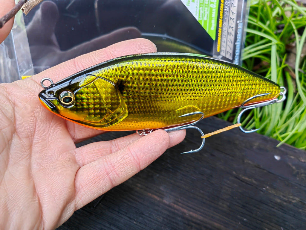 Megabass KONOSIRUS SWIMMER (F) 150 mm 68 g — GG GOLD KONOSHIRO — zdjęcie 2