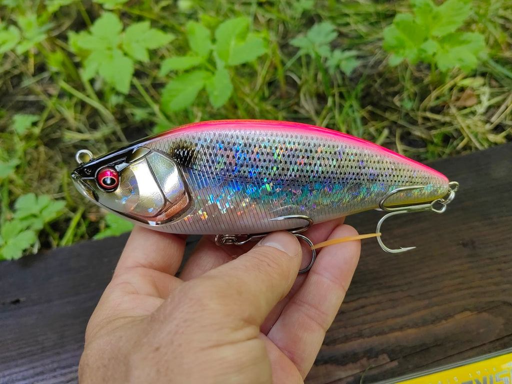 Megabass KONOSIRUS SWIMMER (F) 150 mm 68 g — GG PINK BACK KONOSHIRO — zdjęcie 2