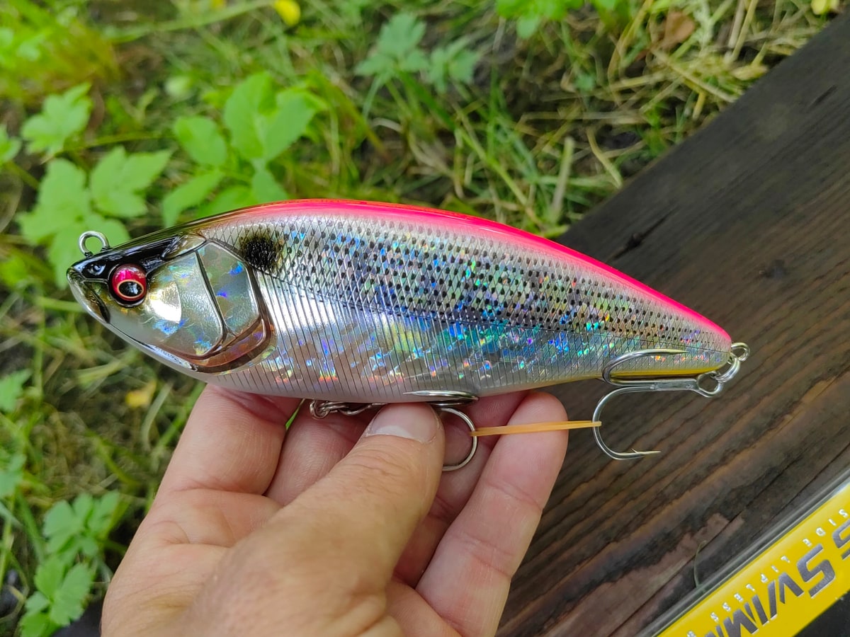 Megabass KONOSIRUS SWIMMER (F) 150 mm 68 g — GG PINK BACK KONOSHIRO — zdjęcie główne