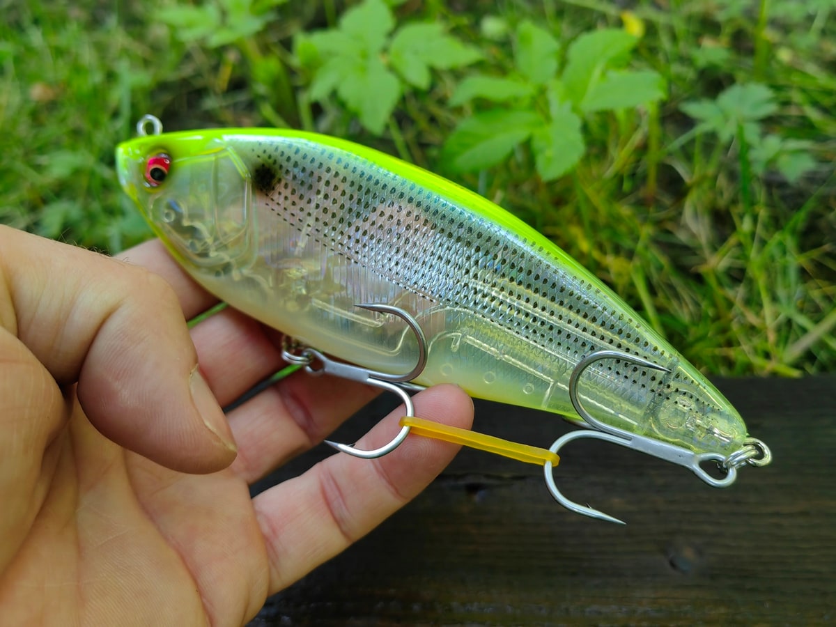 Megabass KONOSIRUS SWIMMER (F) 150 mm 68 g — GP GHOST CHART KONOSHIRO — zdjęcie 2