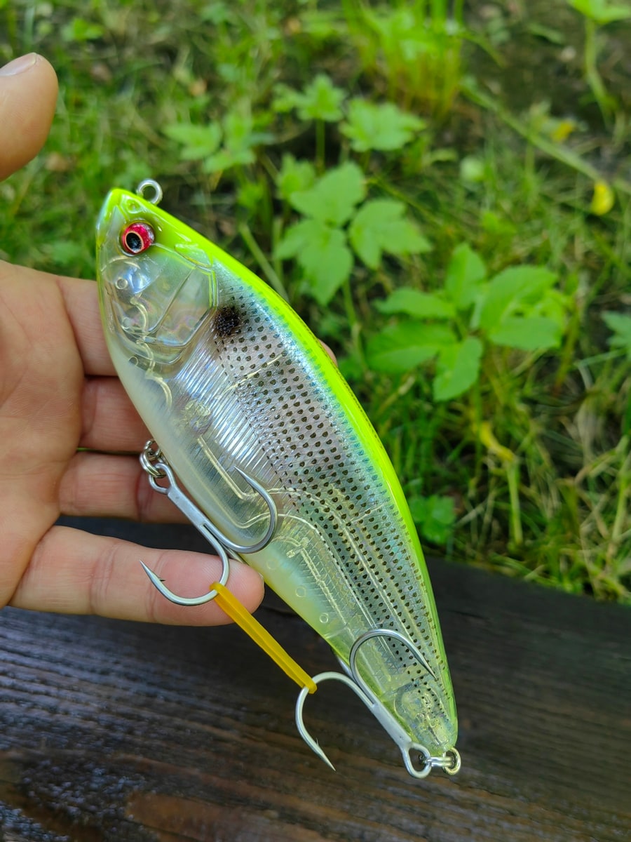 Megabass KONOSIRUS SWIMMER (F) 150 mm 68 g — GP GHOST CHART KONOSHIRO — zdjęcie 3