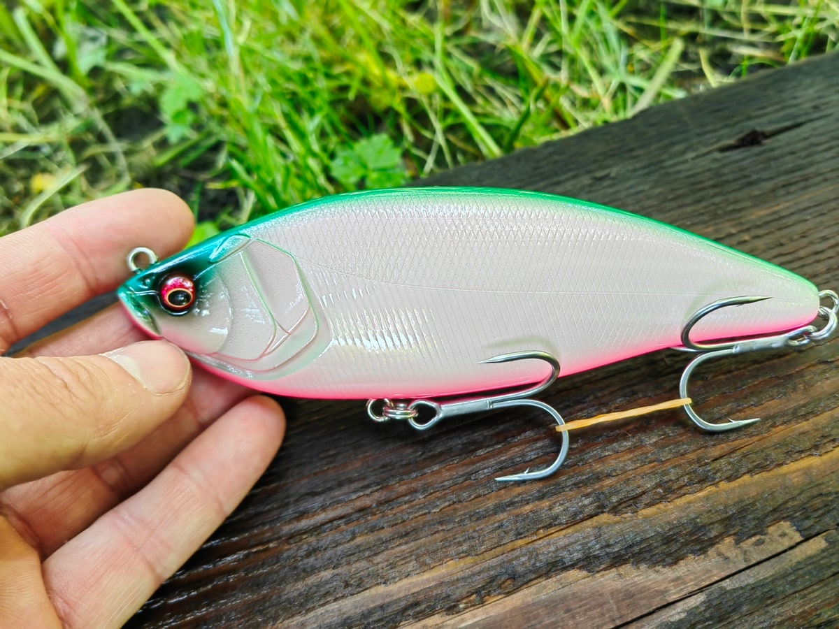 Megabass KONOSIRUS SWIMMER (F) 150 mm 68 g — PM BAYSIDE GREEN PB — zdjęcie główne