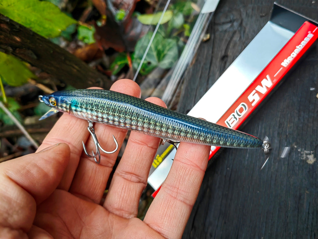 Megabass ONETEN LBO SW 115 mm — #02 GG BORA — zdjęcie 3