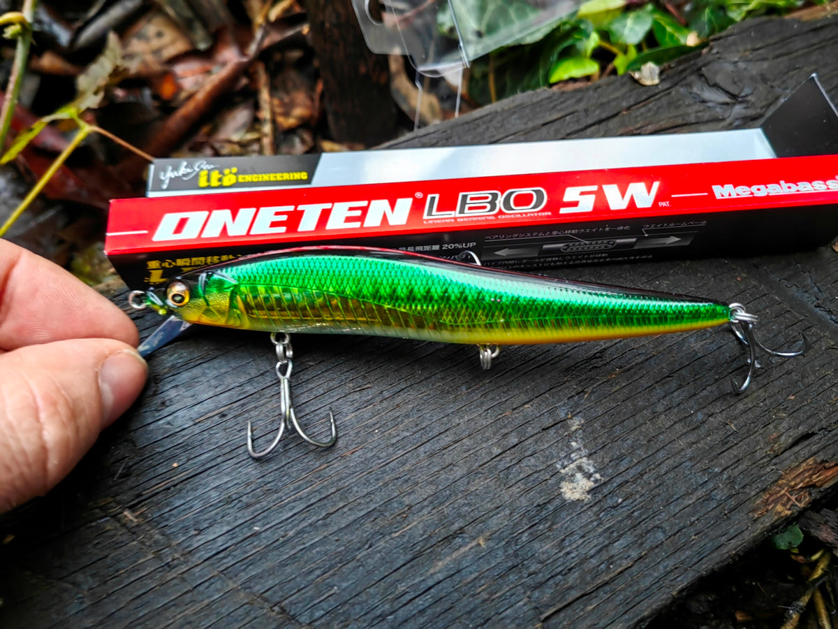 Megabass ONETEN LBO SW 115 mm — #05 GG GOLD LIME — zdjęcie 2